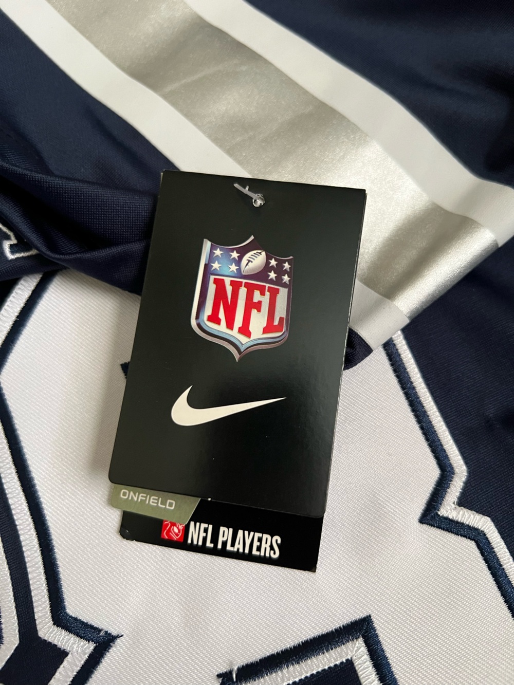 NFL Nike Patch Detail Tee - Navy with White and Red Accents - Picture 4 of 4